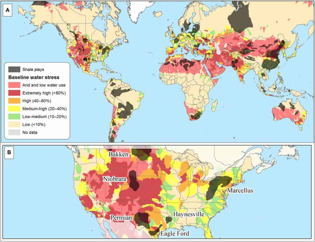 Intensification of the water footprint of hydraulic fracturing — H2O IQ